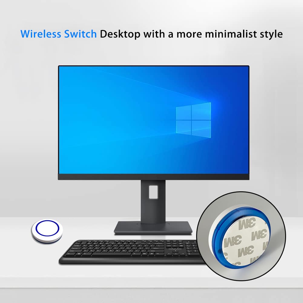 Interruttore di alimentazione del computer remoto senza fili Pulsante di accensione PC Desktop Computer Case Scheda madre Interruttore On Off