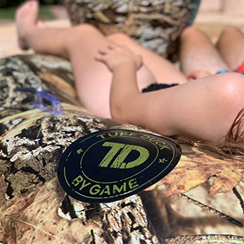 GAME 56794-BB Towable Tuff Duck, 6 Feet Wide, Holds Up to 400 Pounds Premium Inflatable, Giant, Mossy Oak - Thumbnail 5
