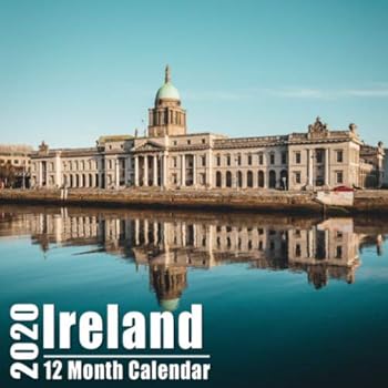 Mini Calendar 2020 7x7 Ireland : High Quality Photos Small Calendar with Inspirational Quotes Each Month