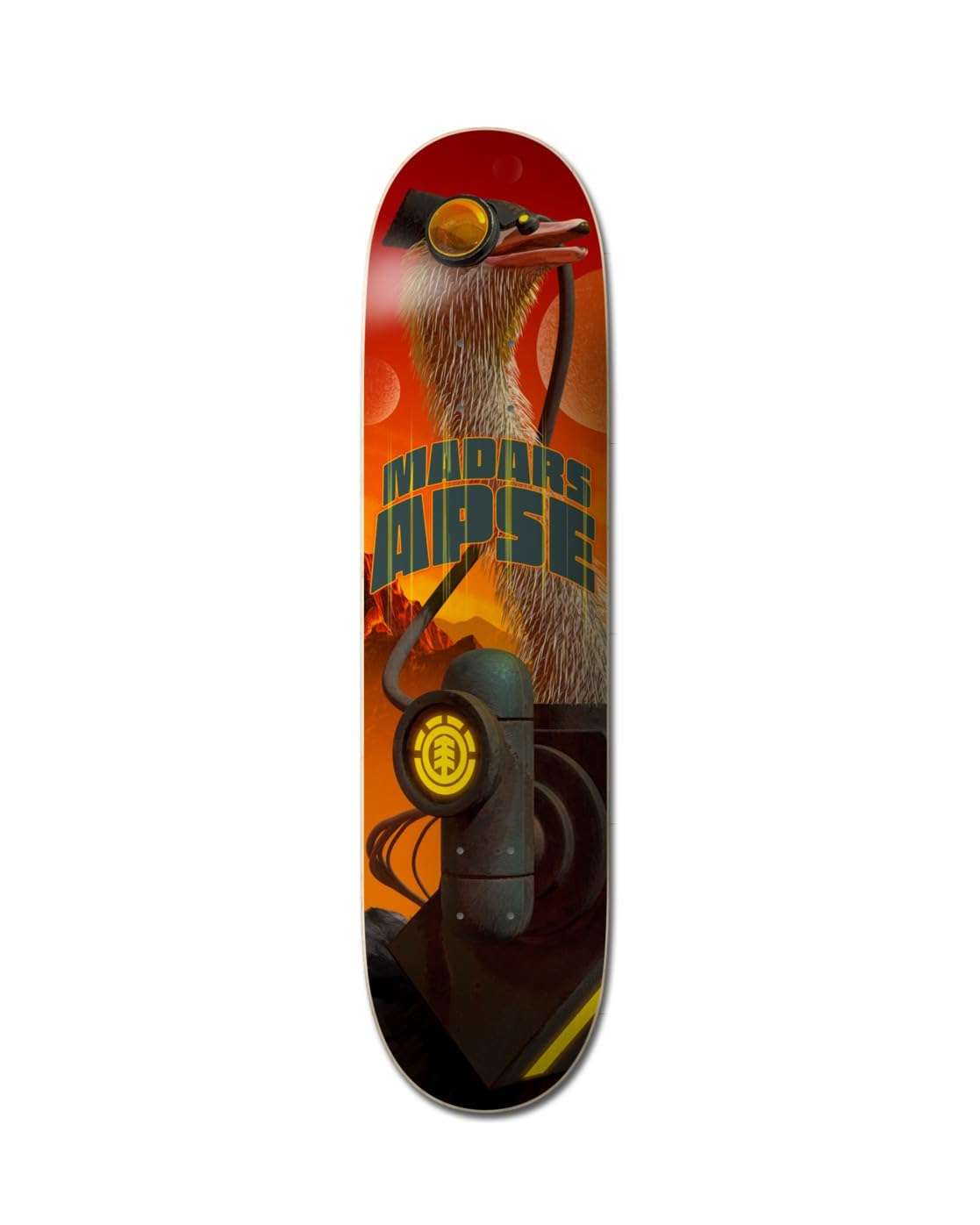 Element 8.5" Future Nature Madars - Deck de Skateboard - Unisexe - Multi.