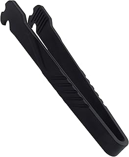 KIBBEH Oven Rack Push Pull Tool, Multifunctional Rack Oven Push and Pull Clip, Ideal Small Kitchen Push and Pull Tool for Kitchen Oven, Toaster Oven, Air Fryer, Convection Oven (Black)