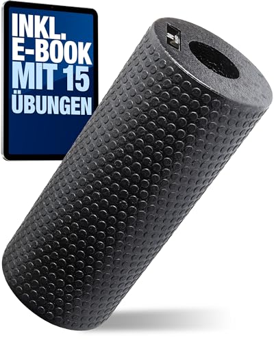 NAJATO Sports Faszienrolle (33 x 14 cm) - Massagerolle inkl. E-Book (PDF Datei) - Fitness-Rolle zur Selbstmassage für Rücken & Beine - Mittlere Härte