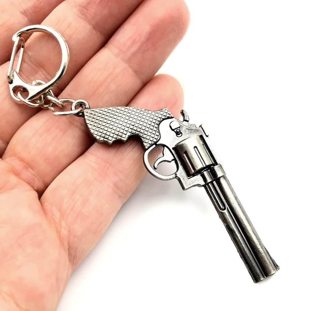 Amazon.co.jp: [あすにこ] ガン型キーホルダー キーホルダー 銃