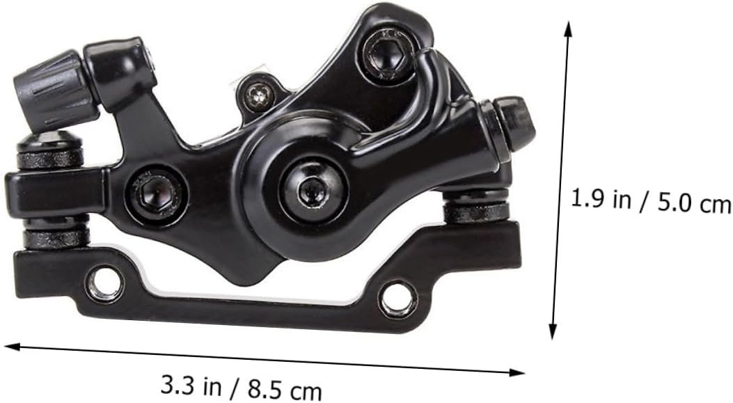 Mikinona 2sets Cycling Disc Brake Set Pads Rotors Calipers Aluminum Alloy for Mountain Bikes