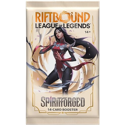Riftbound: League of Legends TCG Spiritforged - Booster Display - 24 Booster Packs (14 Cards Ea), Deck-Building Trading Card Game, Randomly Assorted by UVS Games - Image 5