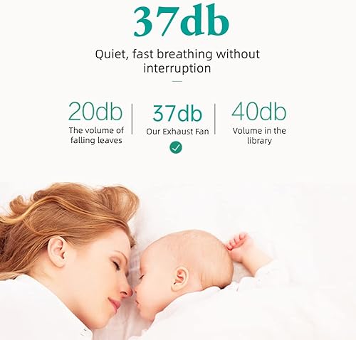 Miniatura 4 de Extractor de techo, ventilador de baño súper silencioso, ventilador de montaje en ventana y pared para baño, cocina, ventilación de ventilación, 220