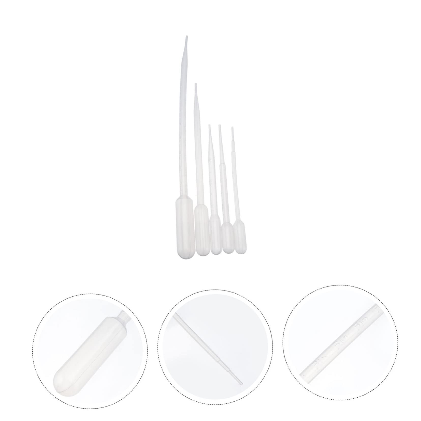 Unomor Pcs Essential Oil Dropper Organic Pipettor Lotion Dropper Perfume Liquid Pipette for DIY Crafts