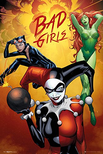 GB Eye, Batman Comic, Badgirls Group, Maxi Poster, 61x91.5cm Cover