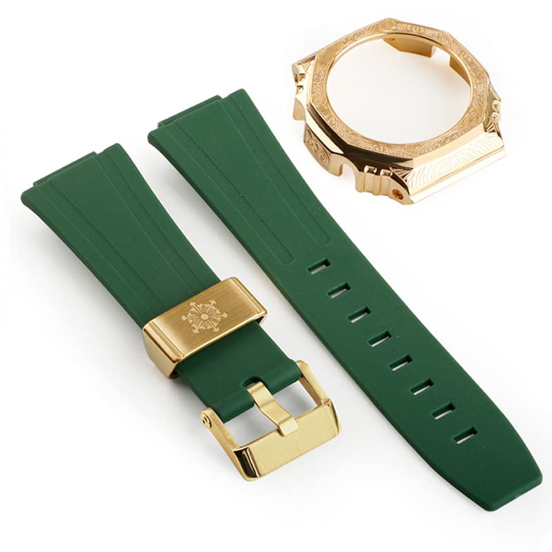 Bracelet GA2100 caoutchouc acier inoxydable modification montre ZUC DIY