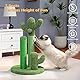 PAWZ Road Kratzbaum Kaktus, kreatives Katzenbaum-Design, 3 Pfosten in 1 Set, grün, L - 42 * 68.5cm, AY405-HZ-L-66GN-B
