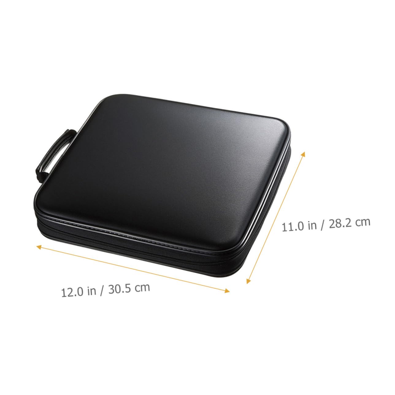 Gatuida Porta CD in Plastica Cerniera e Custodia per Dvd Portatile Contenitore per CD ad Alta Capacità e Leggero
