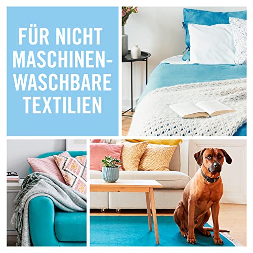Febreze Textilerfrischer Spray (500 ml) Lenor Antibakteriell Morgentau, Textilspray entfernt 99,9% der Bakterien und Gerüche aus nicht maschinenwaschbaren Textilien und hinterlässt Frischeduft