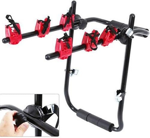 Miniatura 3 de 3 portabicicletas para bicicleta, soporte de enganche plegable doble, capacidad de carga de 88.2 lbs88 libras para automóviles, camiones, SUV y
