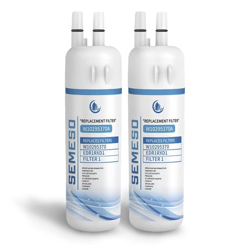 W10295370A EDR1RXD1 Water Cap Replacement, Compatible with Filter 1, W10295370, P8RFWB2L, P4RFWB, 46-9930 46-9081-2Packs