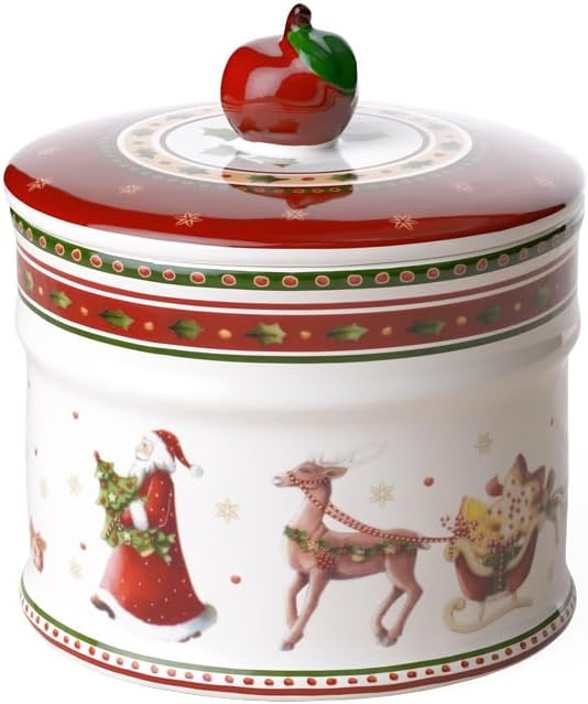 Villeroy & Boch Christmas Winter Bakery Delight 4.75x4.25 in Small Pastry Box