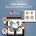 Mintion Lightburn Camera for Laser Engraver, Laser Engraver Camera, Upgraded Lasercam, Wireless Bridge for Lightburn Software, Precise Positioning, Image Tracing, For xTool, Atomstack, Creality Longer