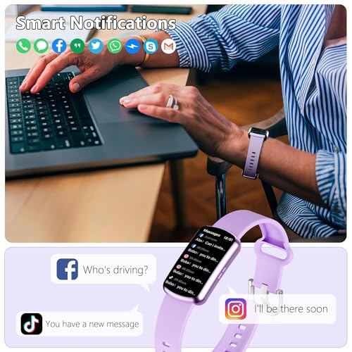 Image of Health Fitness Tracker, Smart Watch with 24 /7 Heart Rate, Activity Tracker with Blood Pressure and Blood Oxygen Monitor, 120 Sport Mode Waterproof Sleep Tracker for Women Men