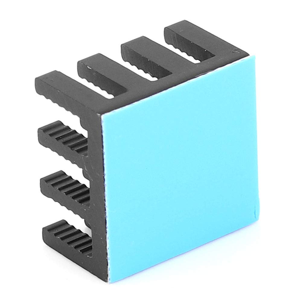 10 Disipadores De Aluminio 14x14x7 Mm - Para Enfriar CPU, LEDs O Circuitos - Pack Económico