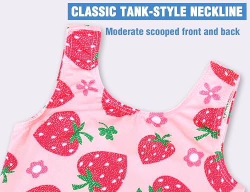 Image of TENVDA Leotards for Girls Gymnastics One Piece Biketard(Multiple Colors)