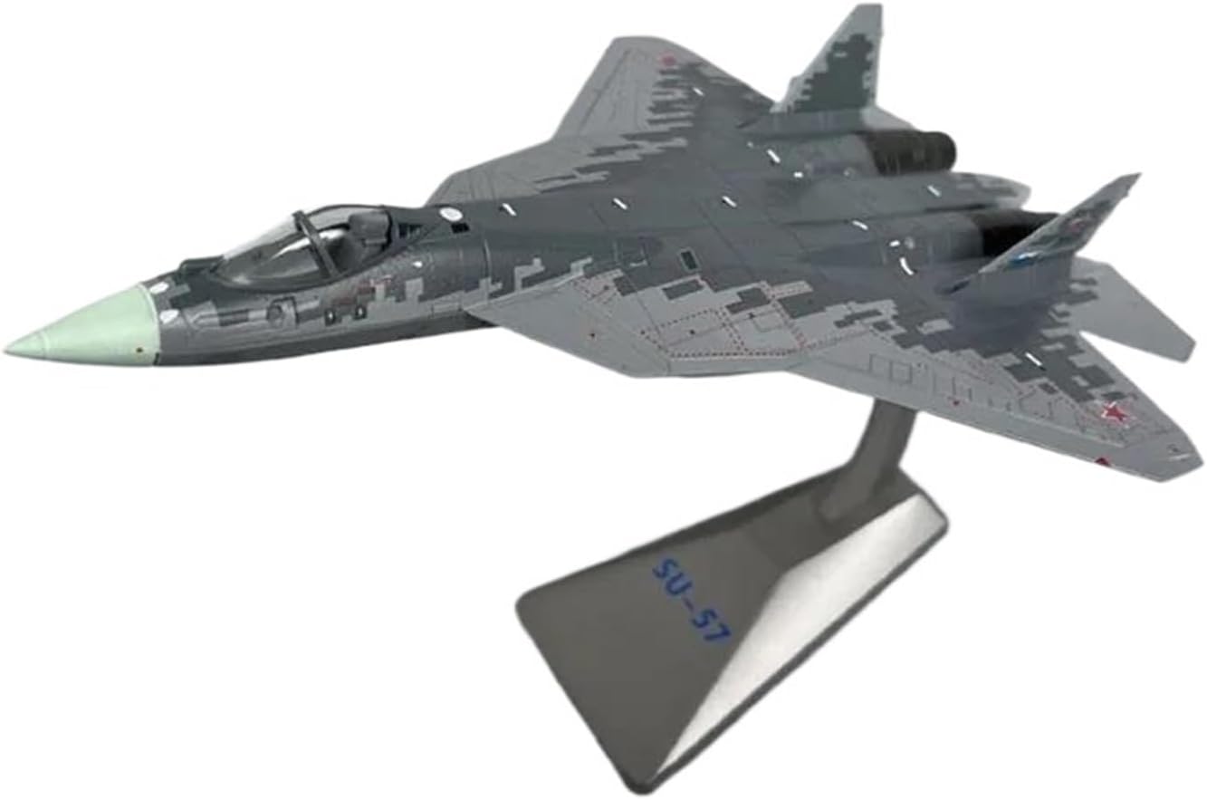 1/72 for Russian Space Army Su57 T-50 SU-57 Gray Aircraft Model Military Alloy Fighter Jet Scale Metal Airplane
