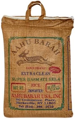 Amazon.com : Aahu Barah Basmati Sela Rice - Extra-Long Grain Rice for ...