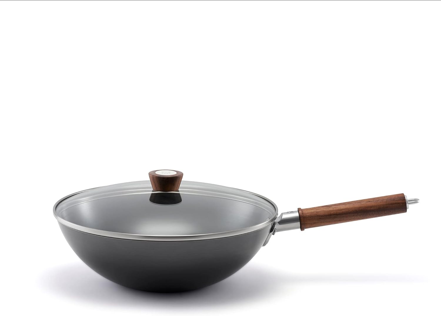 ZWILLING Dragon 12-inch Carbon Steel Wok with Lid - Thumbnail 2