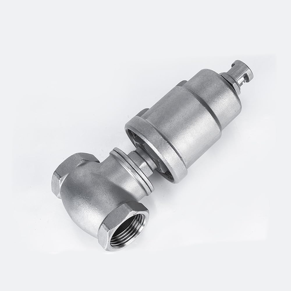 Válvula de Cierre de Agua for Tambor, accionada neumáticamente, de 1/2", 3/4" y 1" BSPT, de Acero Inoxidable 304, for Secadora