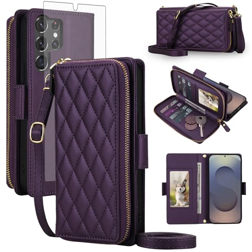 Coque portefeuille Samsung S25 Ultra 5G rabat cartes et protection intégrale