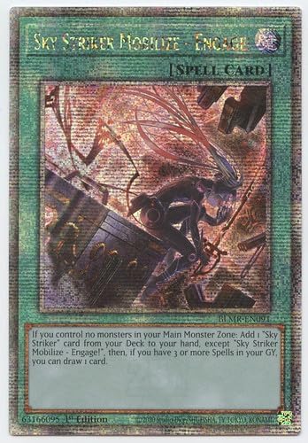 Sky Striker Mobilize - Engage! - BLMR-EN091 - Quarter Century Secret Rare - 1st Edition