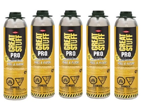 Great Stuff Pro 26.5oz Wall and Floor Adhesive - 343087 - Pack of 5