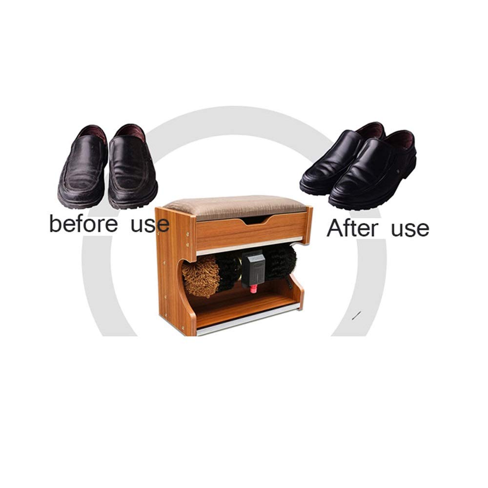 máquina para lustrar Zapatos, Limpiador y abrillantador de Zapatos eléctrico con Sensor