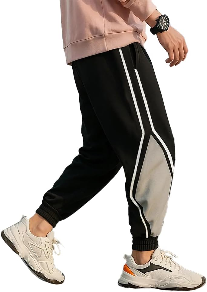 Men's Relaxed Fit Mid Rise Jackson Oversized Joggers