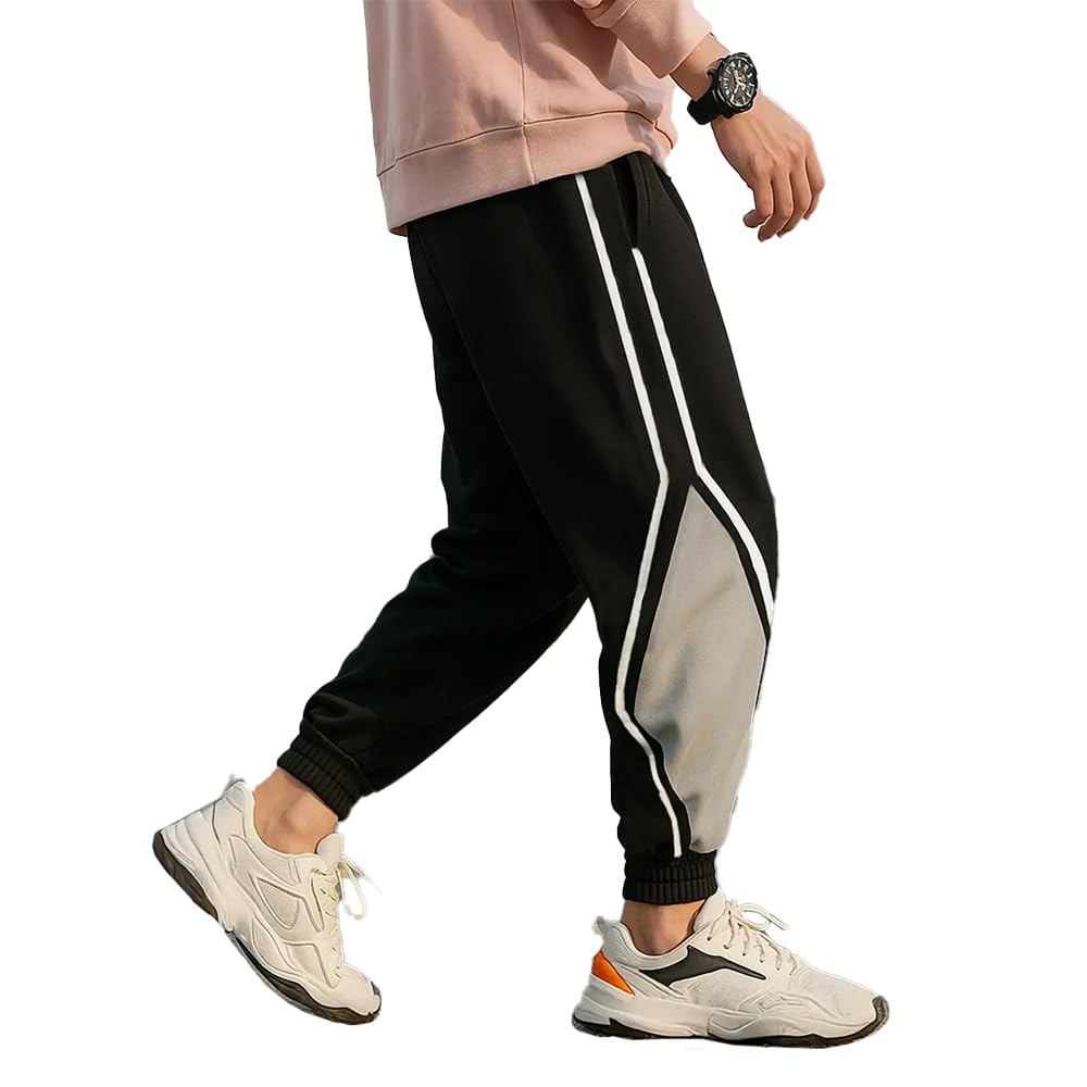 Men's Relaxed Fit Mid Rise Jackson Oversized Joggers