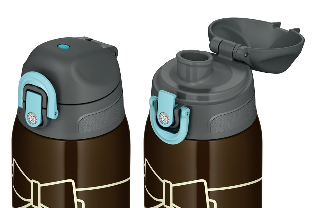 THERMOS vacío Aislamiento Botella 2VÍAS 1.03L / 1,0 l de la Cinta Azul FHO-1000WF RBBL