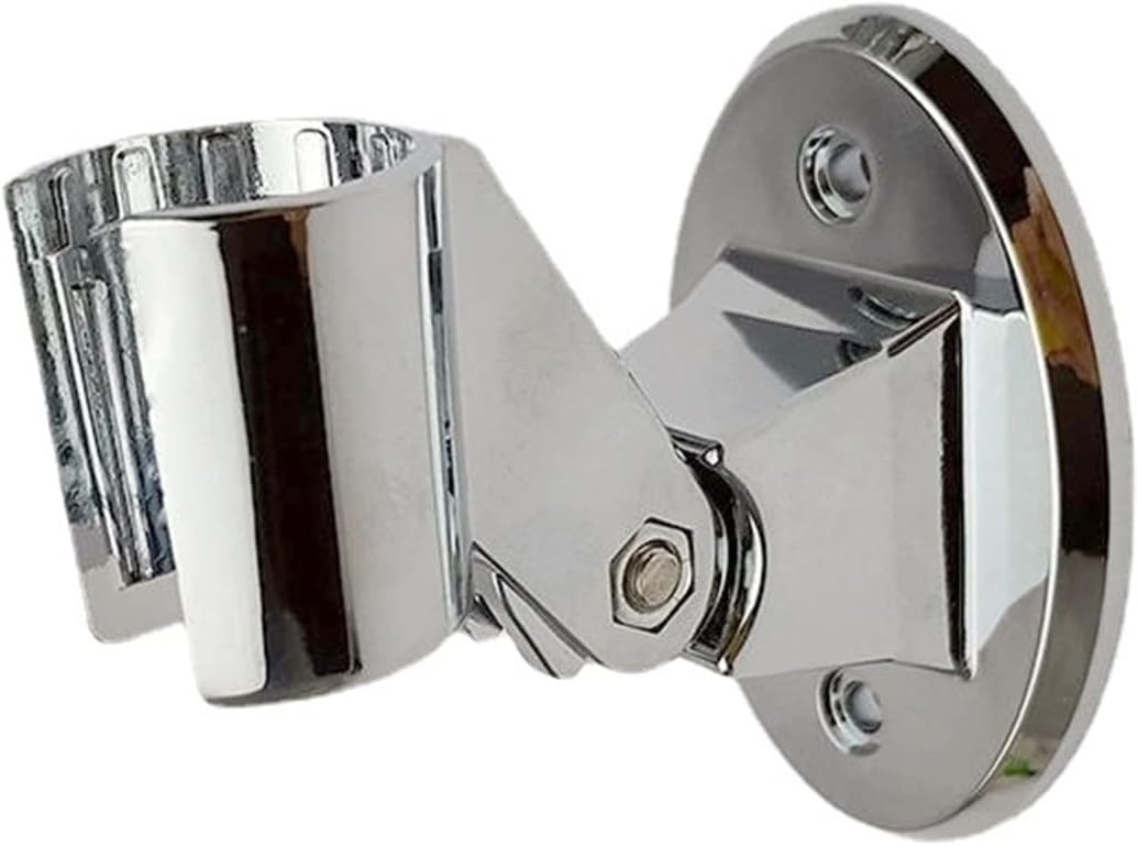 Shower Head Wand Holder, Universal Shower Head Holder Wall Mounted Adjustable Shower Bracket Handheld Sprayer Fixed Base Support for Bathroom Accessories