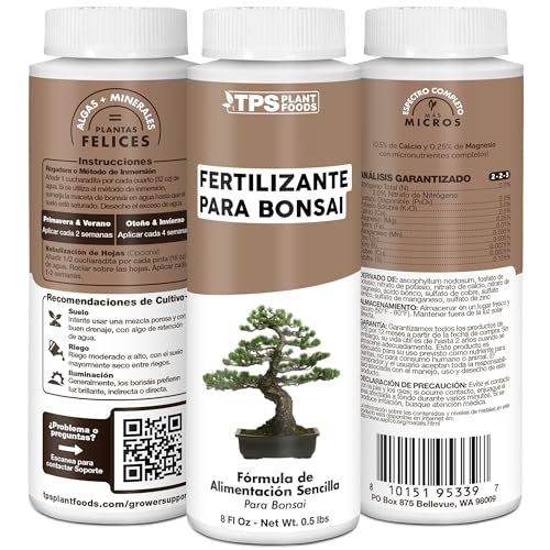 Fertilizante para Bonsái, Complete Liquid Bonsai Plant Food miniatura 5