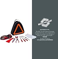 Vista 8 de PICNIC TIME NCAA - Kit de emergencia para automóvil de emergencia, asistencia lateral de seguridad para vehículos con cables de puente y kit