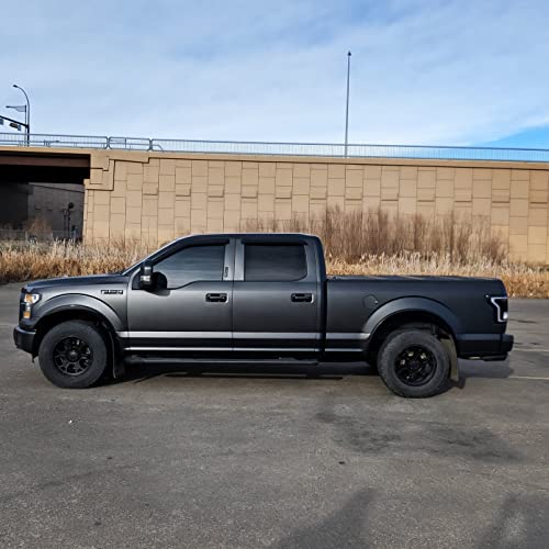 VViViD+ Matte Metallic Black Premium Vinyl Wrap (3ft x 5ft) by VViViD - Image 2