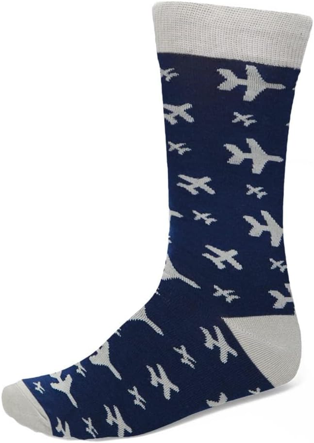 tiemart Men's Socks, Fits Men's Shoe Sizes 8-12