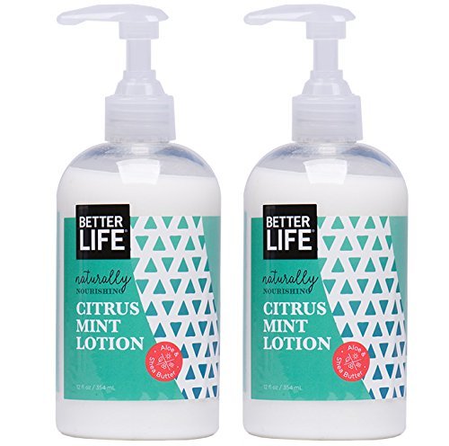 Better Life Hand and Body Lotion, Citrus Mint, 12 Ounces by Better Life