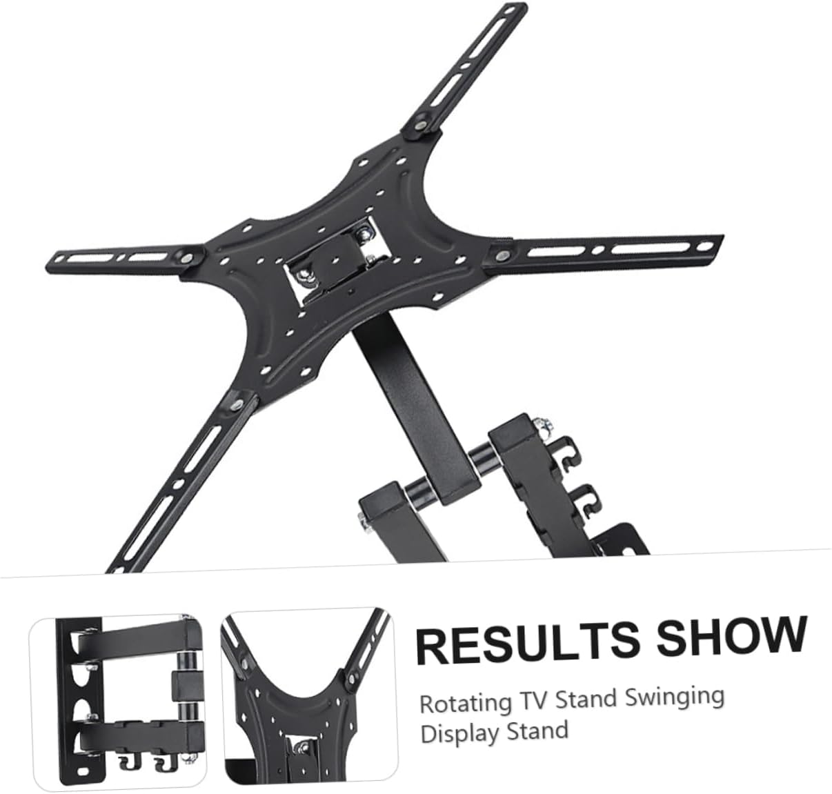 Adjustable Tv Bracket Monitor Mount Wall Tv Mount Rack Strong Load-Bearing Cable Management