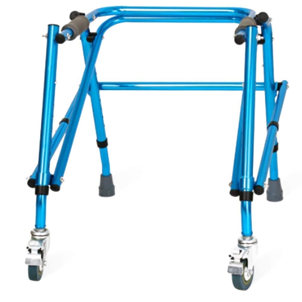 Déambulateur pour enfants en aluminium léger pliable avec roues