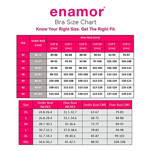 Image of Enamor FB06 Classic Lift Full Support Bra - Non-Padded Wirefree Full Coverage