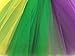 Rush Dance Colorful Ballerina Girls Dress-Up Princess Costume Recital Tutu (Kids 3-8 Years, Yellow/Purple/Kelly Green (Mardi Gras))