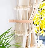 KEYAIIRA - Leather Curtain Tieback, modern window treatments, rustic decor, boho decor, living room,