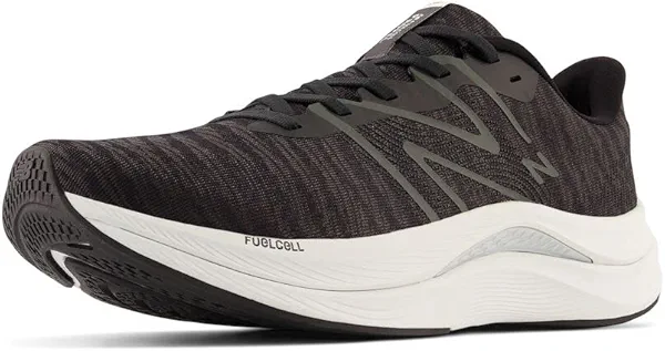 New Balance Men's MFCPRLB4 Running Shoe, Black/White, 8.5 Wide
