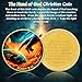 The Hand of God Christian Challenge Coin - John 8:12 Jesus Religious Token - God Pocket Bible Verses Chip for Study - Good Luck Commemorative Gifts for Men Women Kids Coworker