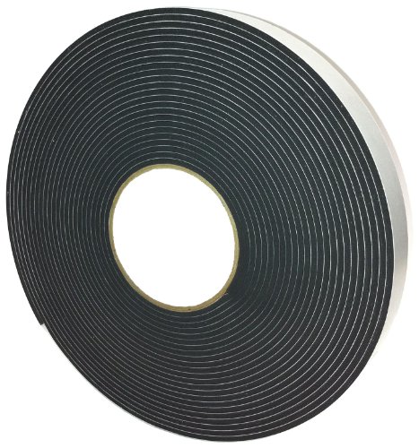 Poron Flame Retardant Cellular Urethane Foam Gasket Tape, 39' Length, 1
