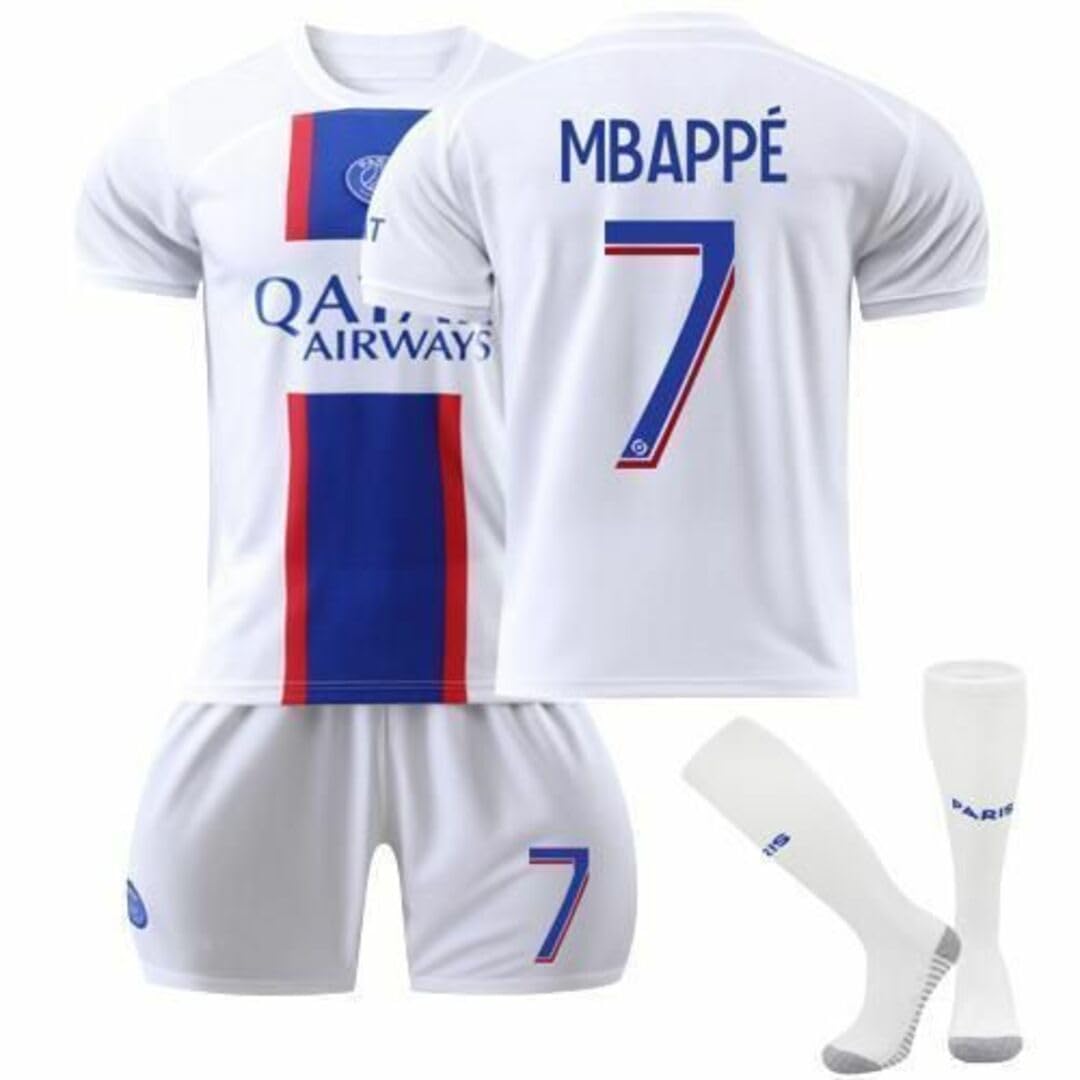 Amazon.co.jp: PSG エムバペ サード 160 白トロフィ子供サッカー