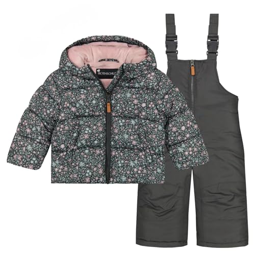 Image of Rothschild Girls' Ski Jacket and Snowbib Snowsuit Set